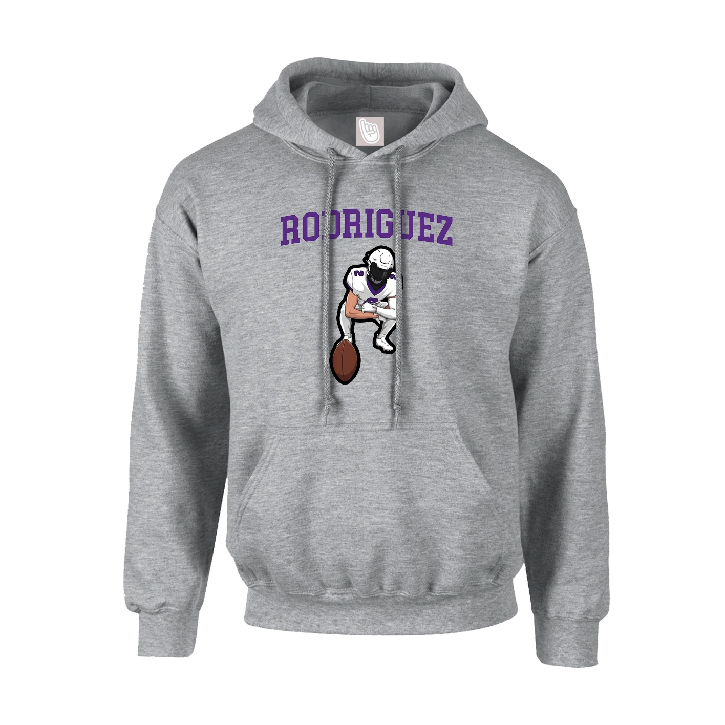 Hoodie — Shirsey in Grey