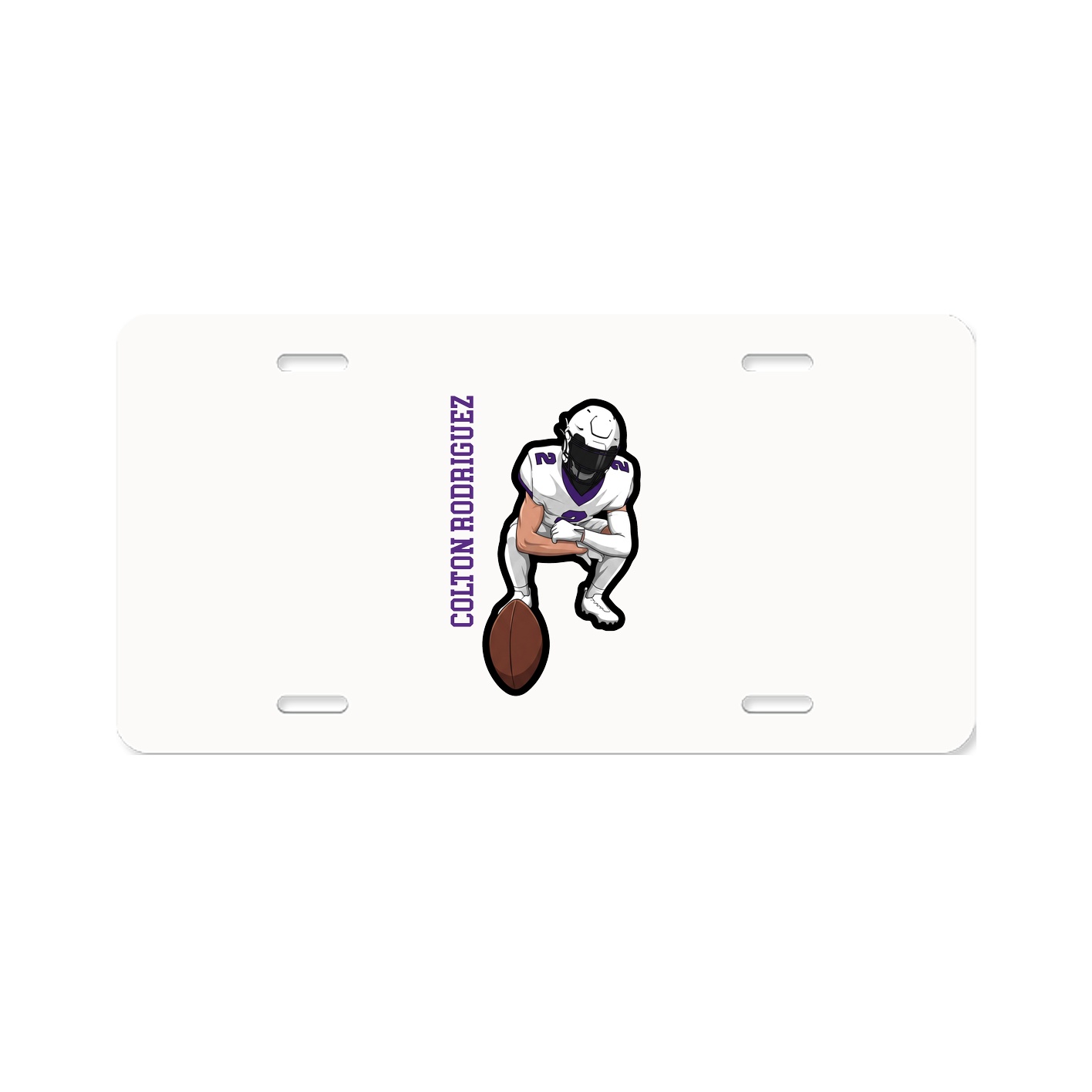 Aluminum License Plate