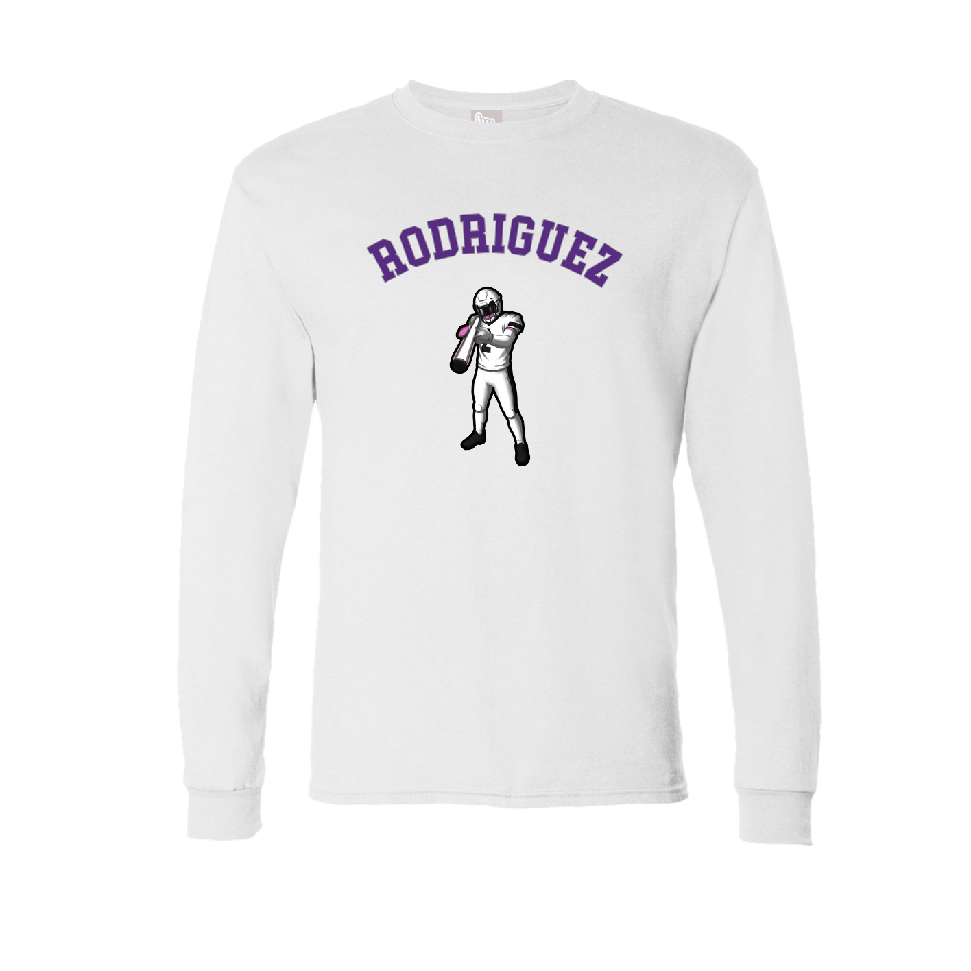 Long Sleeve Tee — Shirsey Arch in White
