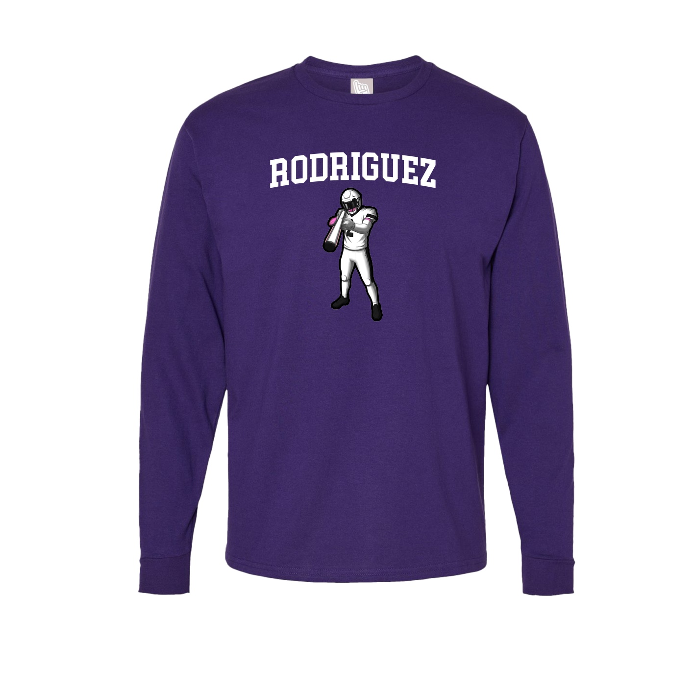 Long Sleeve Tee — Shirsey in Purple