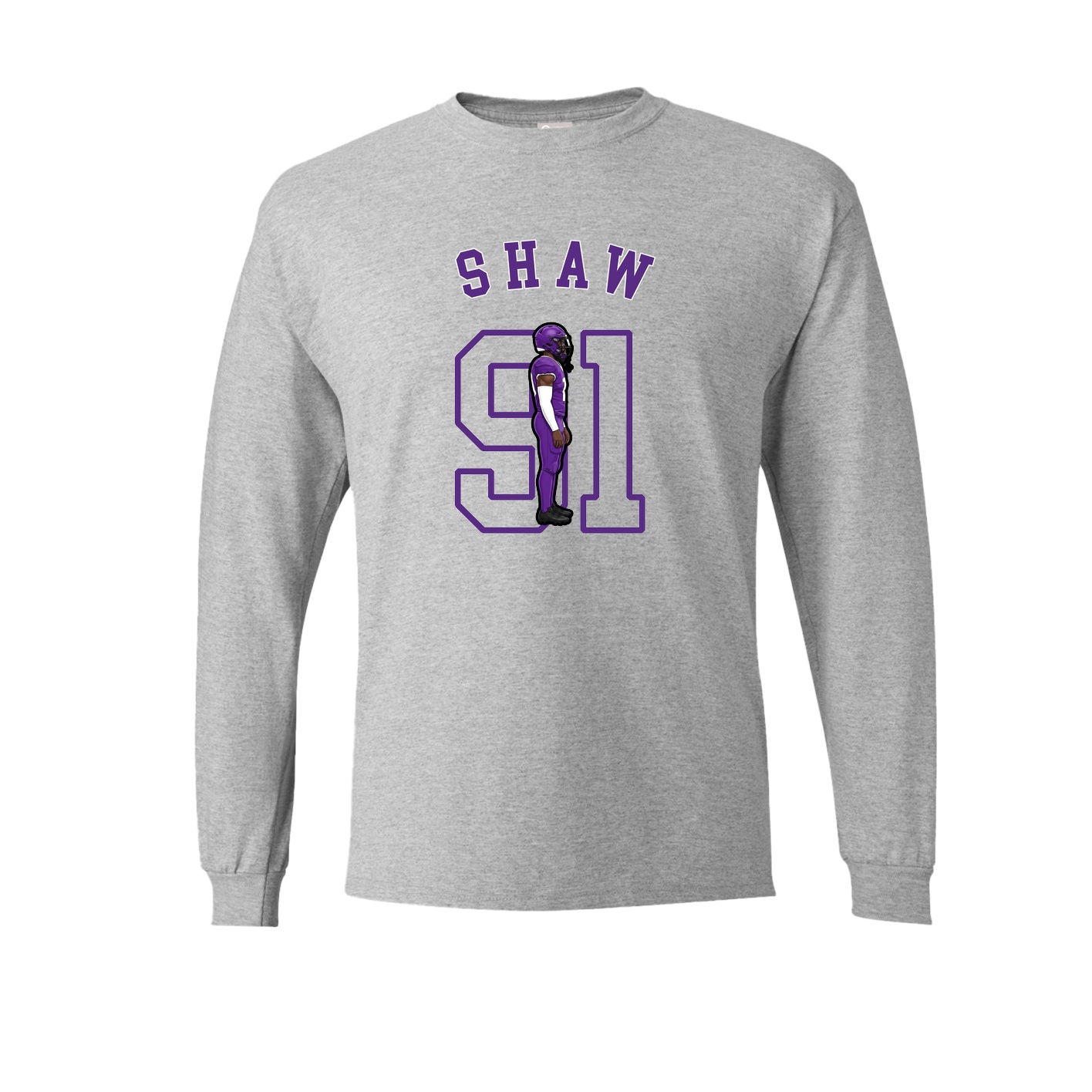 Long Sleeve Tee — Shirsey Arch in Grey