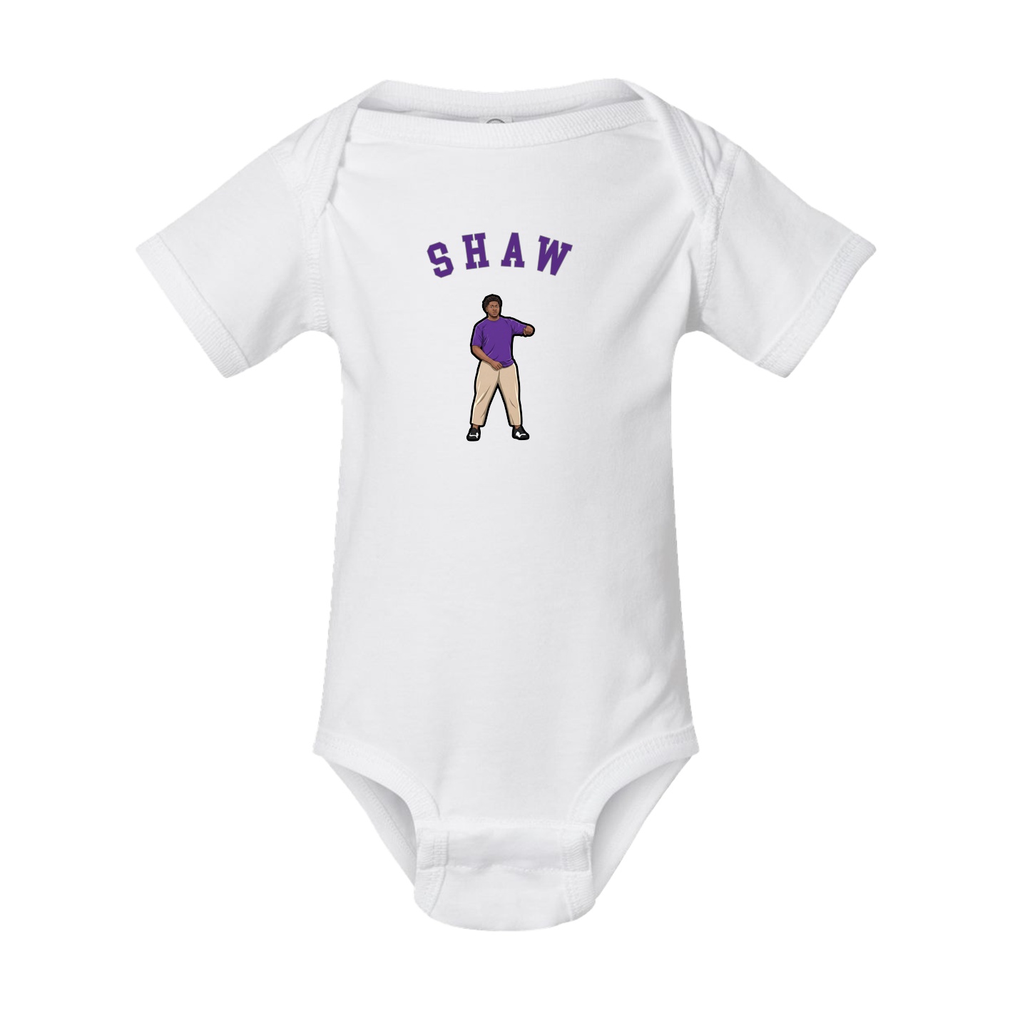 Baby Onesie — Shirsey Arch in White