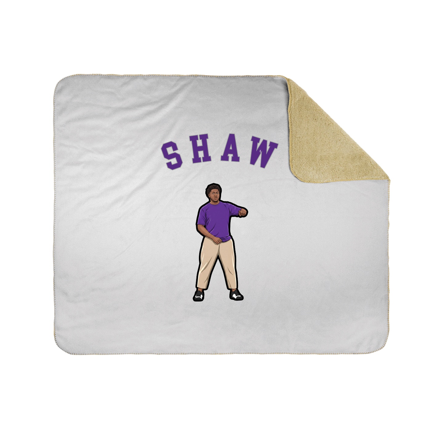 Throw Blanket — Shirsey Arch in White