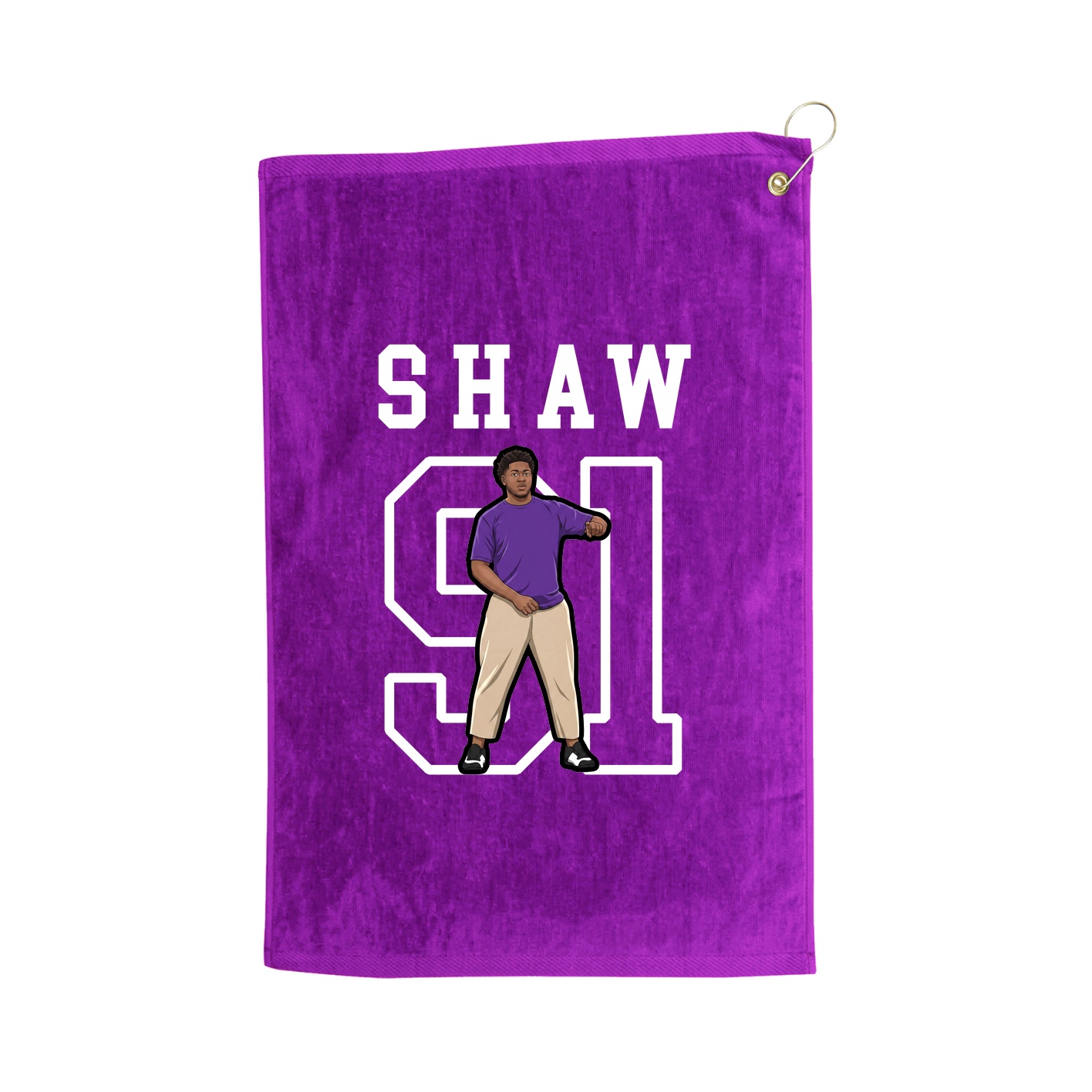 Golf Towel — Shirsey in Purple
