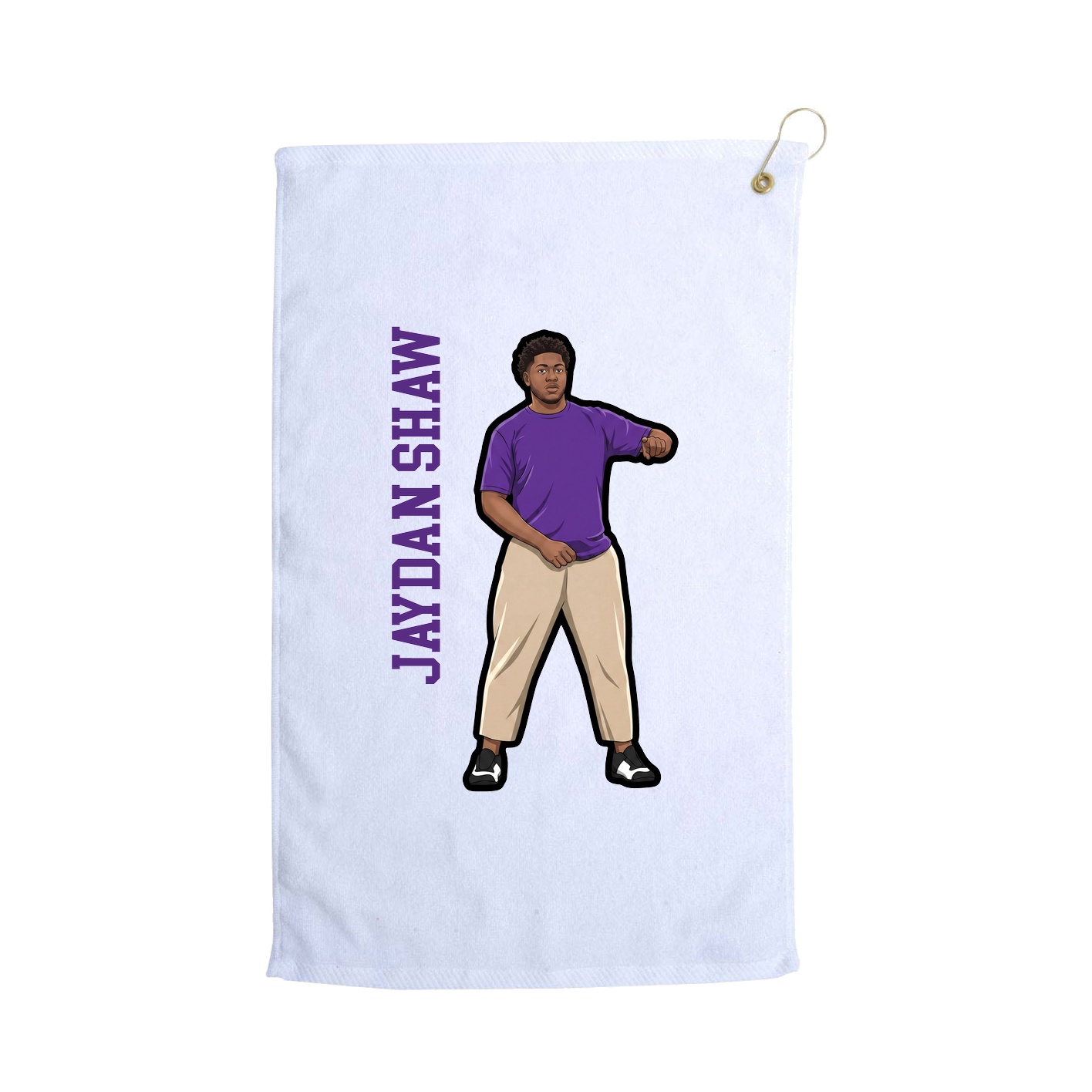 Terry Velour Golf Towel