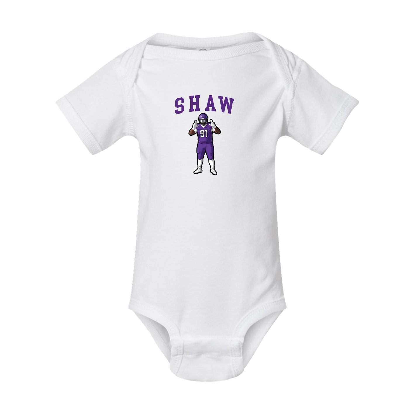 Baby Onesie — Shirsey in White