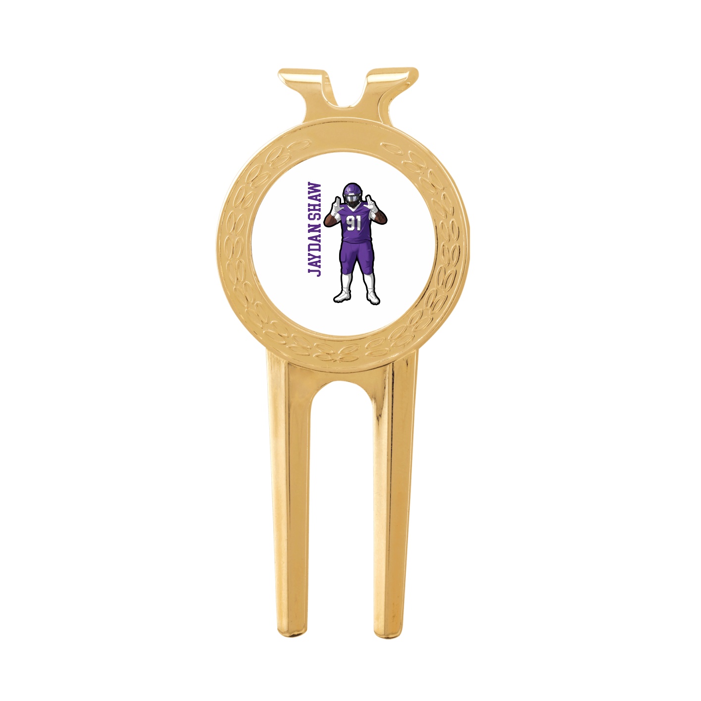 Divot Tool with Ball Marker — Name Vertical in Classic