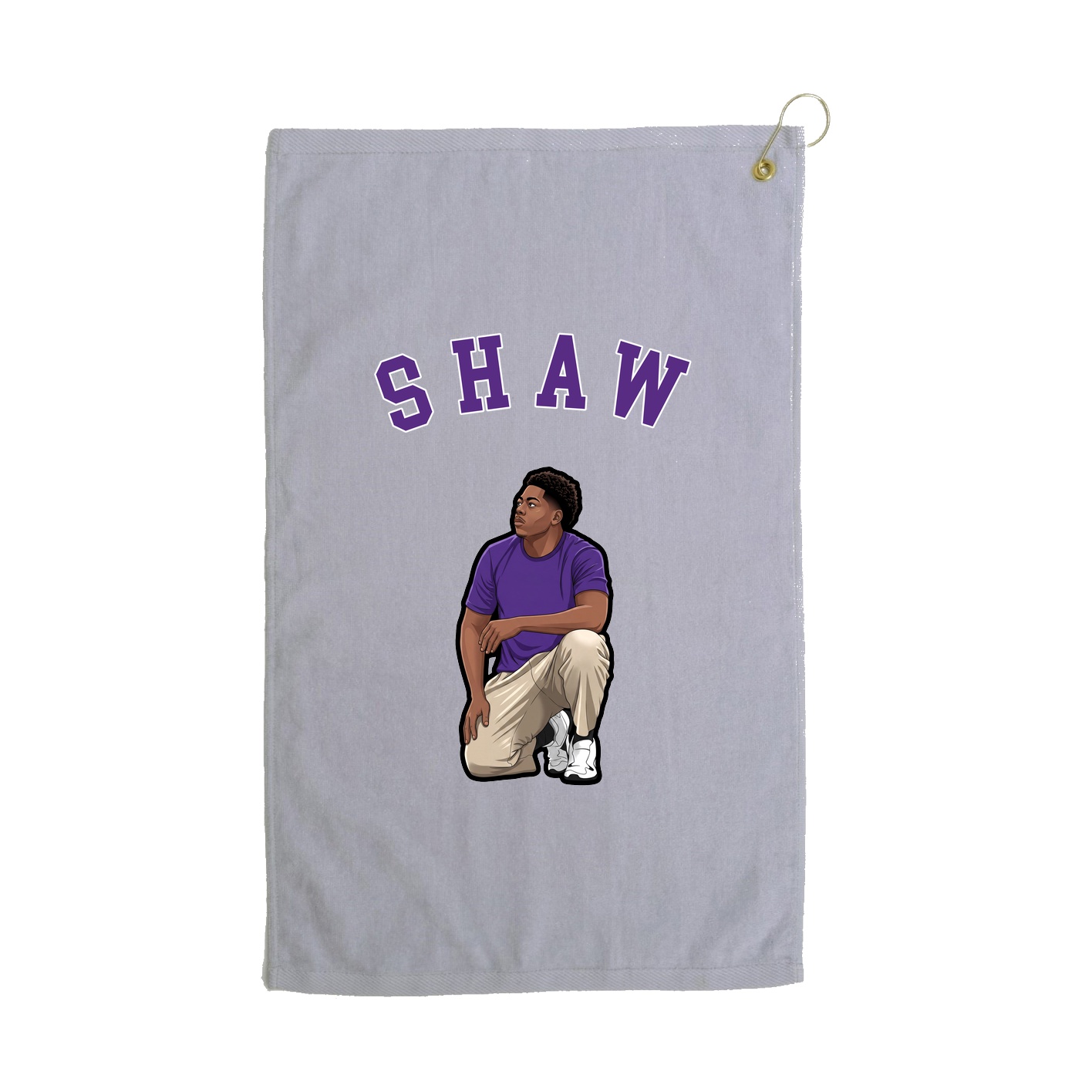 Golf Towel — Shirsey Arch in Grey