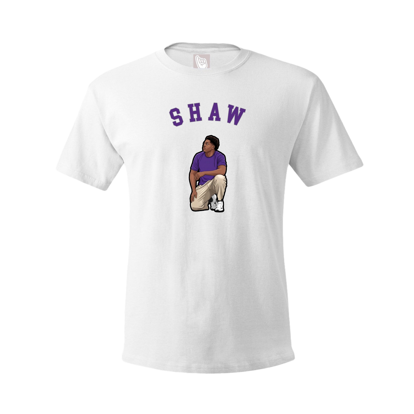 Youth Tee — Shirsey Arch in White