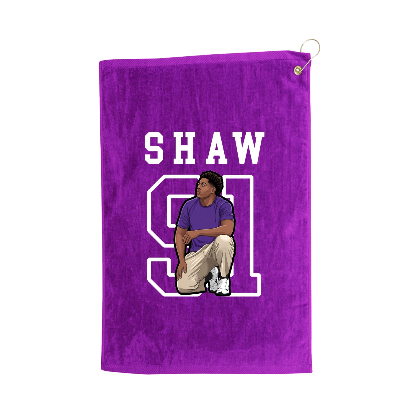 Golf Towel — Shirsey in Purple