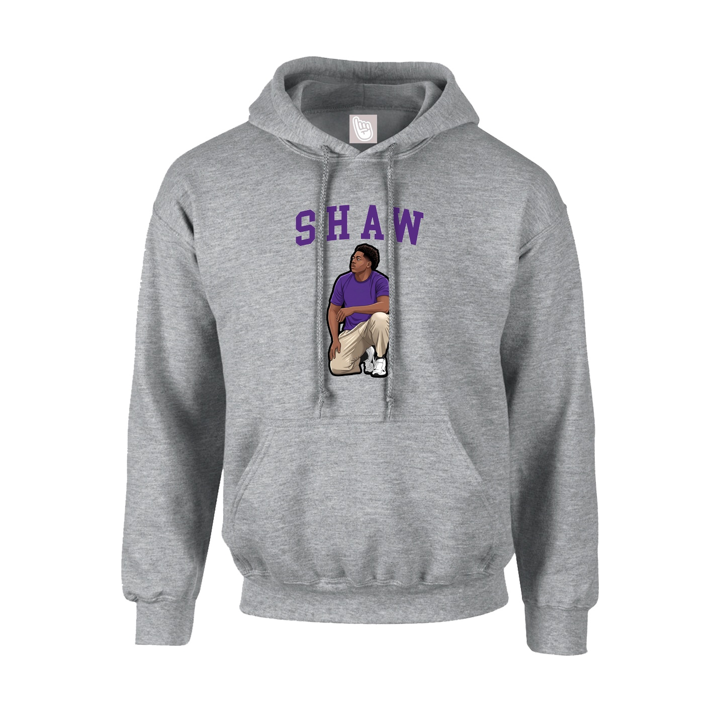Youth Hoodie — Shirsey in Grey