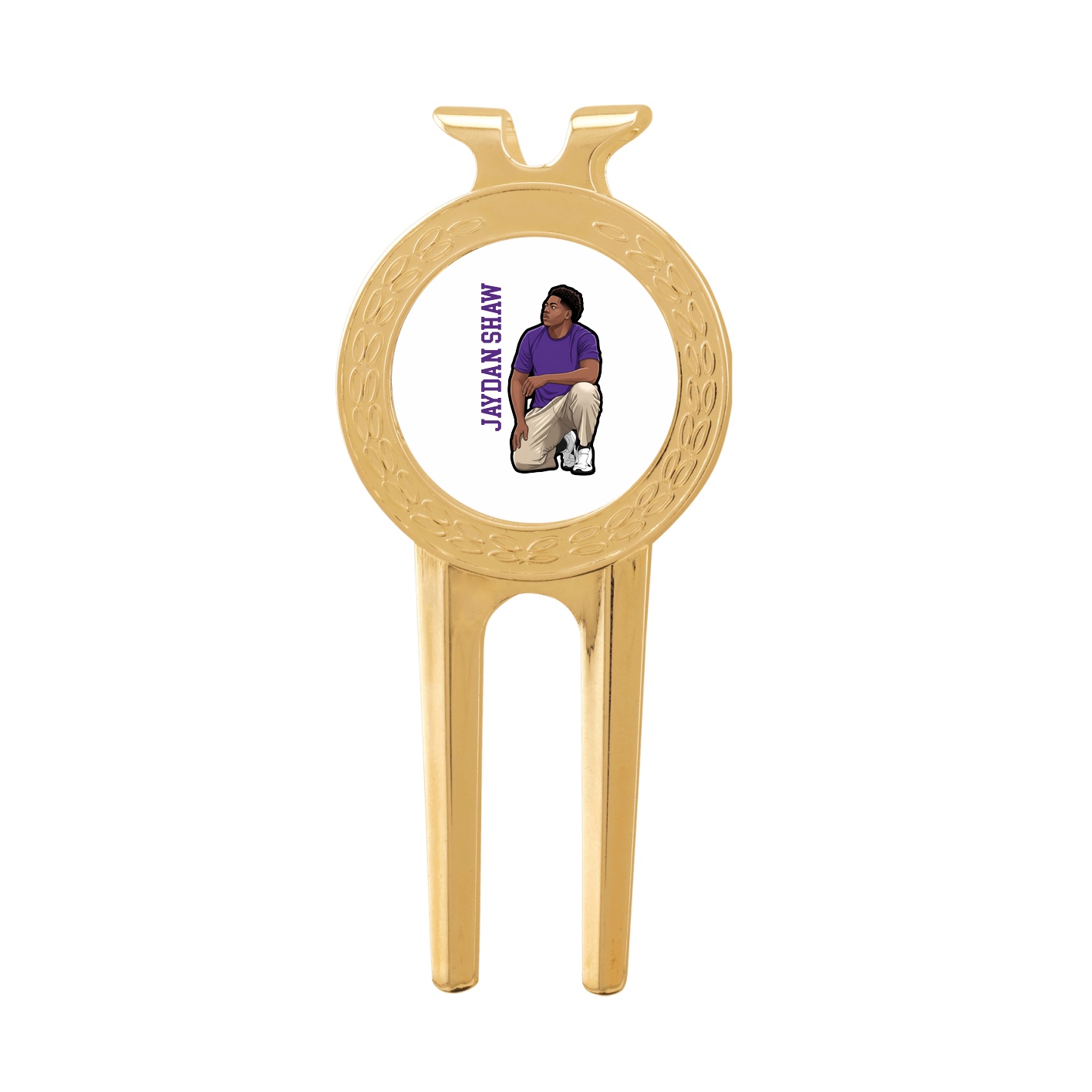 Divot Tool with Ball Marker — Name Vertical in Classic