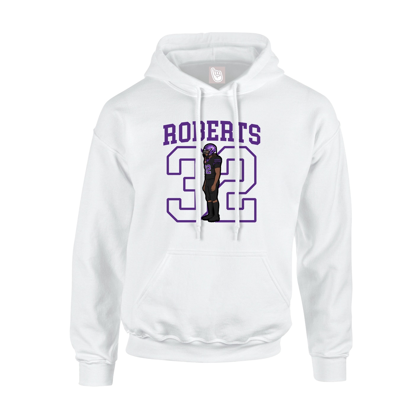 Hoodie — Shirsey in White