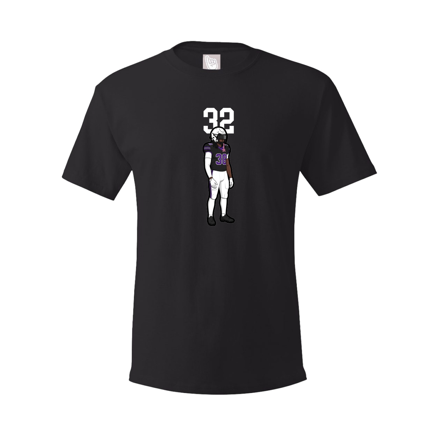 Tee — Number Top in Black