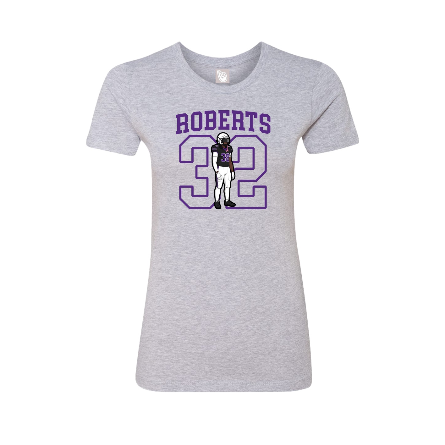 Fitted Women's Tee — Shirsey in Grey