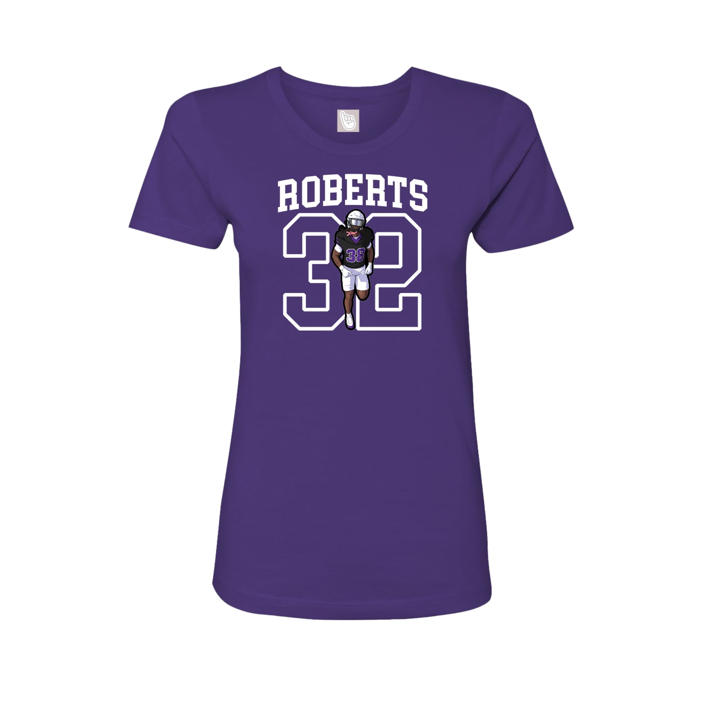 Fitted Women's Tee — Shirsey in Purple