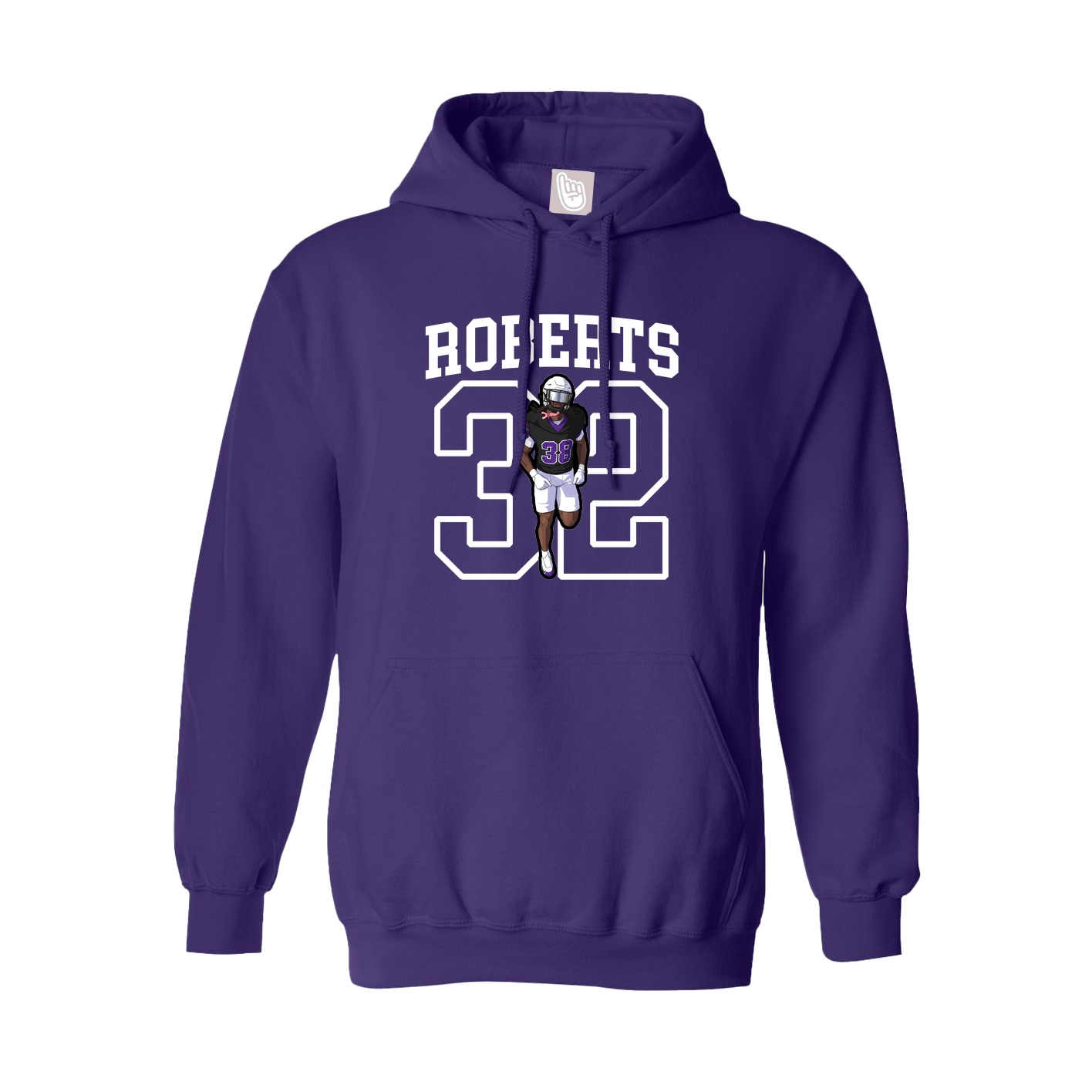 Hoodie — Shirsey in Purple
