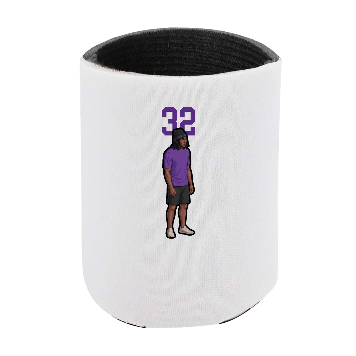 Can Holder — Number Top in White