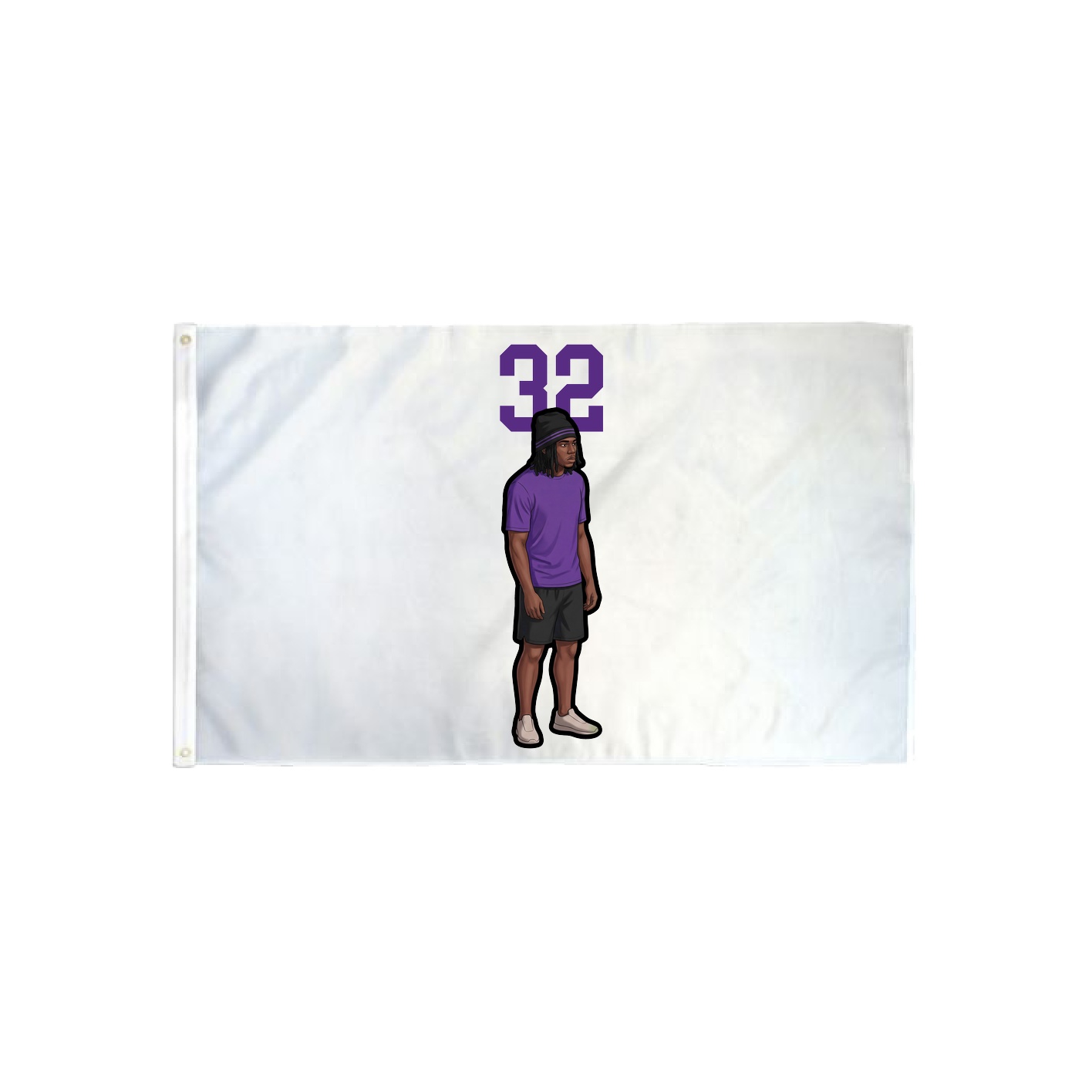 3x5 Flag — Number Top in Classic