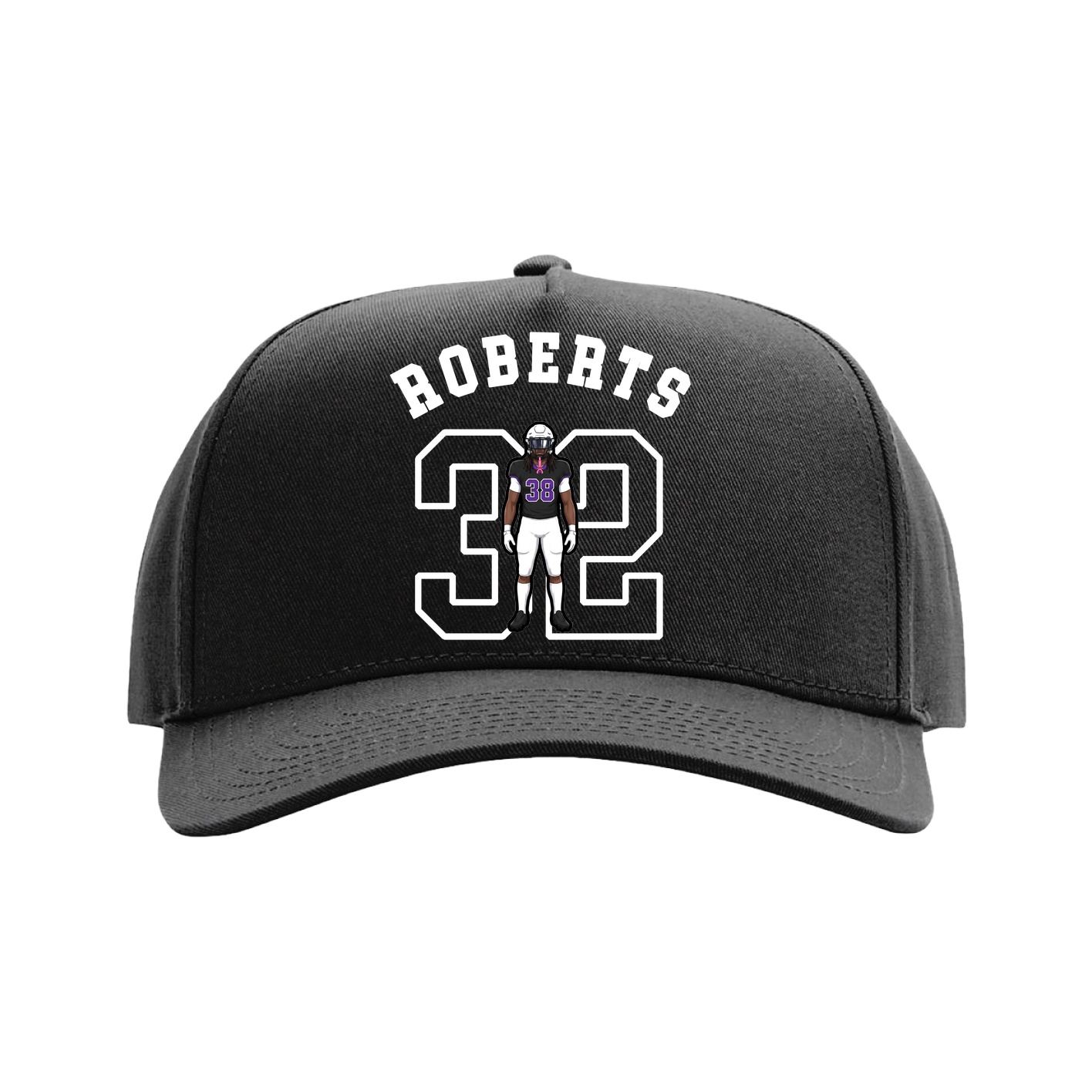 Full Fabric Five-Panel Champ Cap