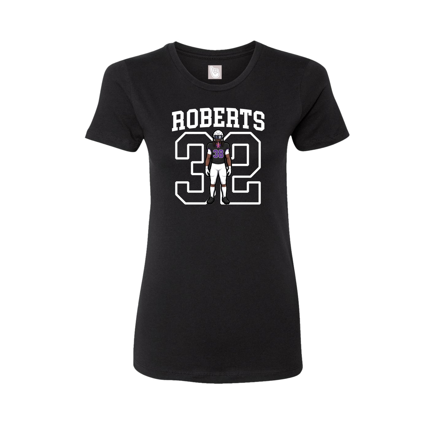 Fitted Women's Tee — Shirsey in Black