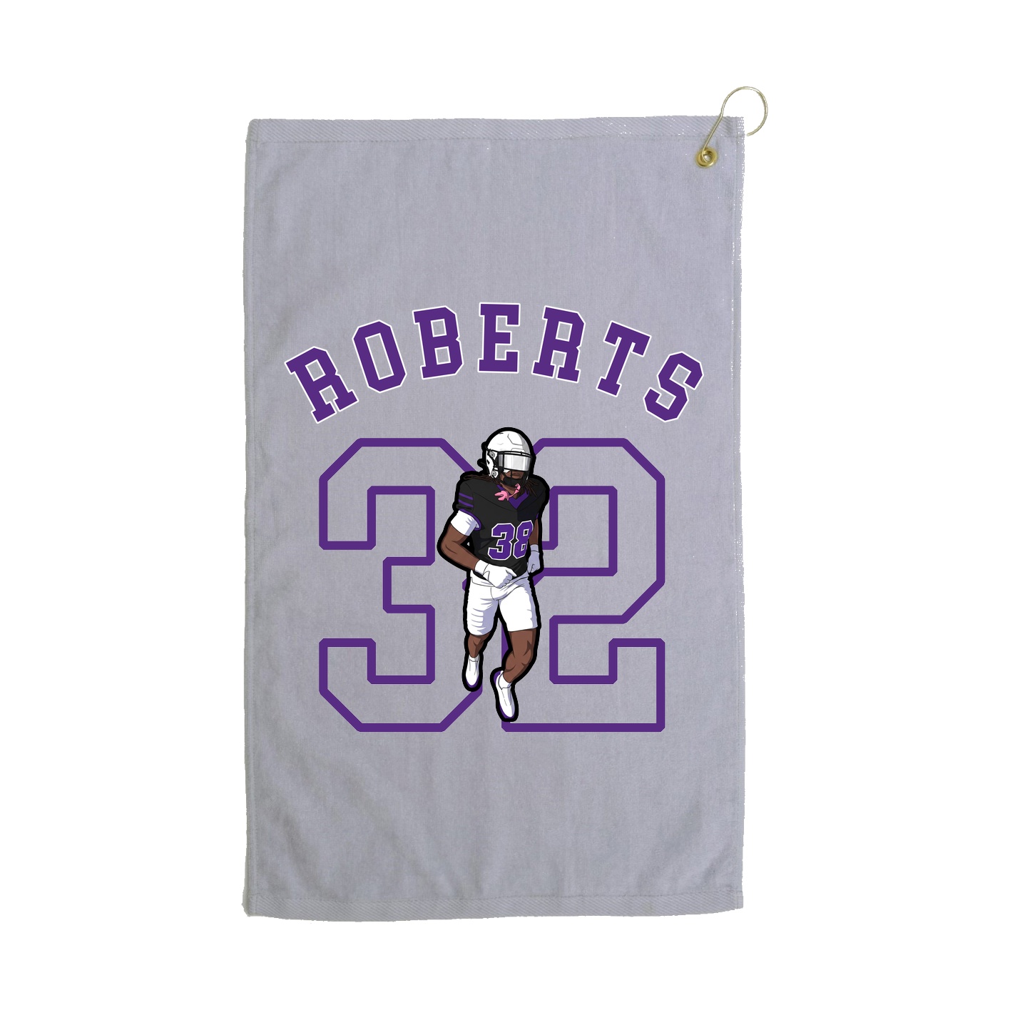 Golf Towel — Shirsey Arch in Grey