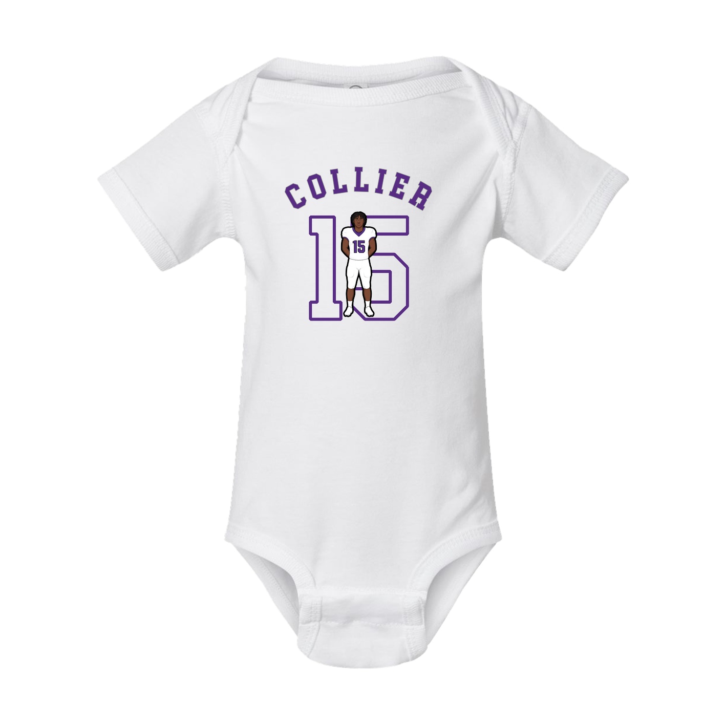 Baby Onesie — Shirsey Arch in White