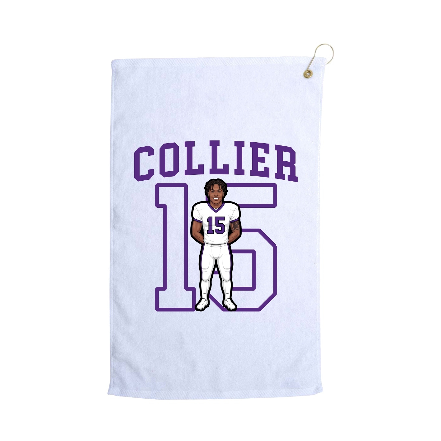 Golf Towel — Shirsey in White