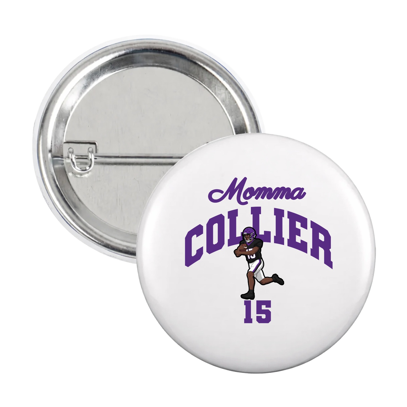 Game Day Button — Mothers Day Arch in White