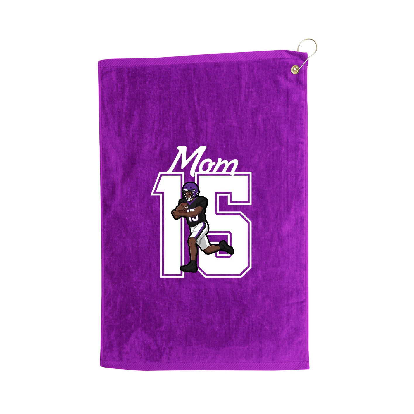 Golf Towel — Mothers Day Shirsey in Purple