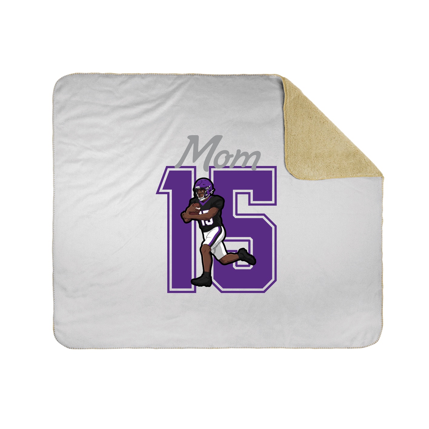 Throw Blanket — Mothers Day Shirsey in White