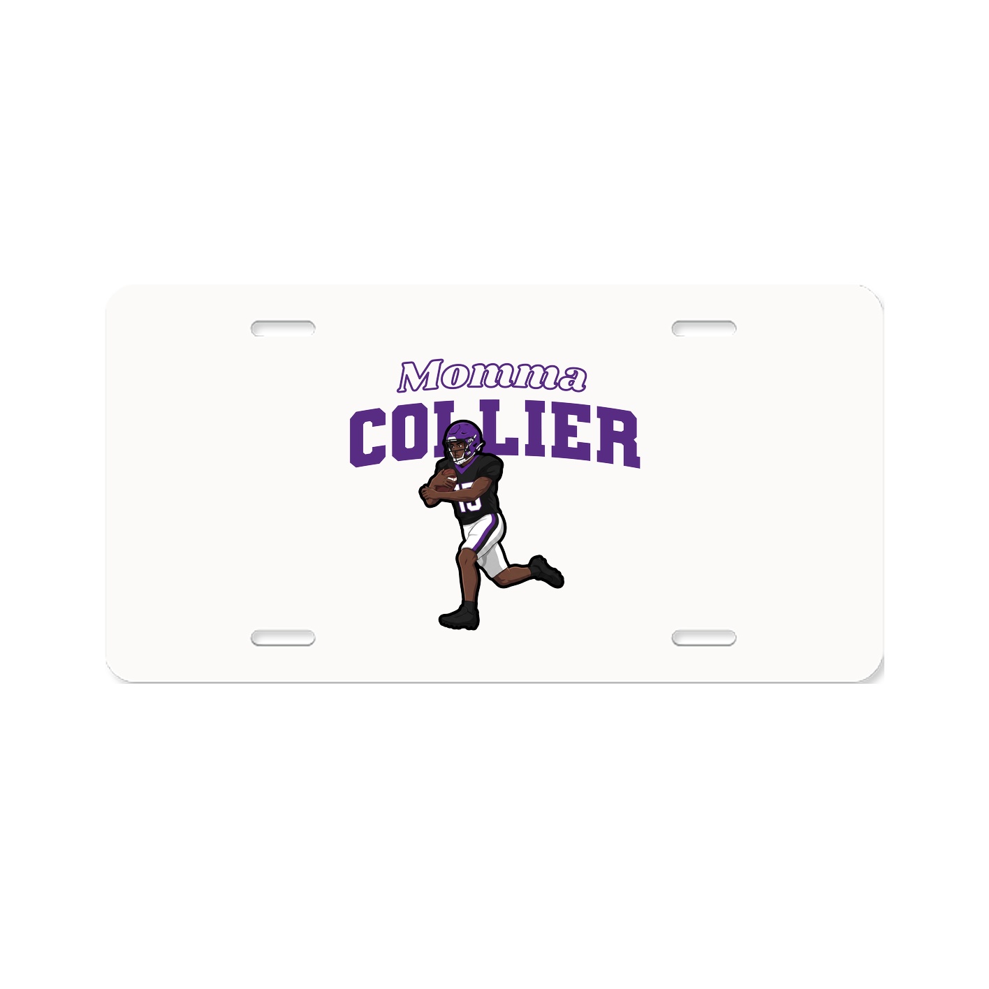 License Plate — Mothers Day Block in Classic