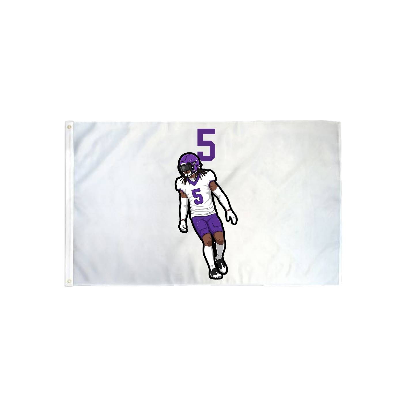 3x5 Flag — Number Top in Classic