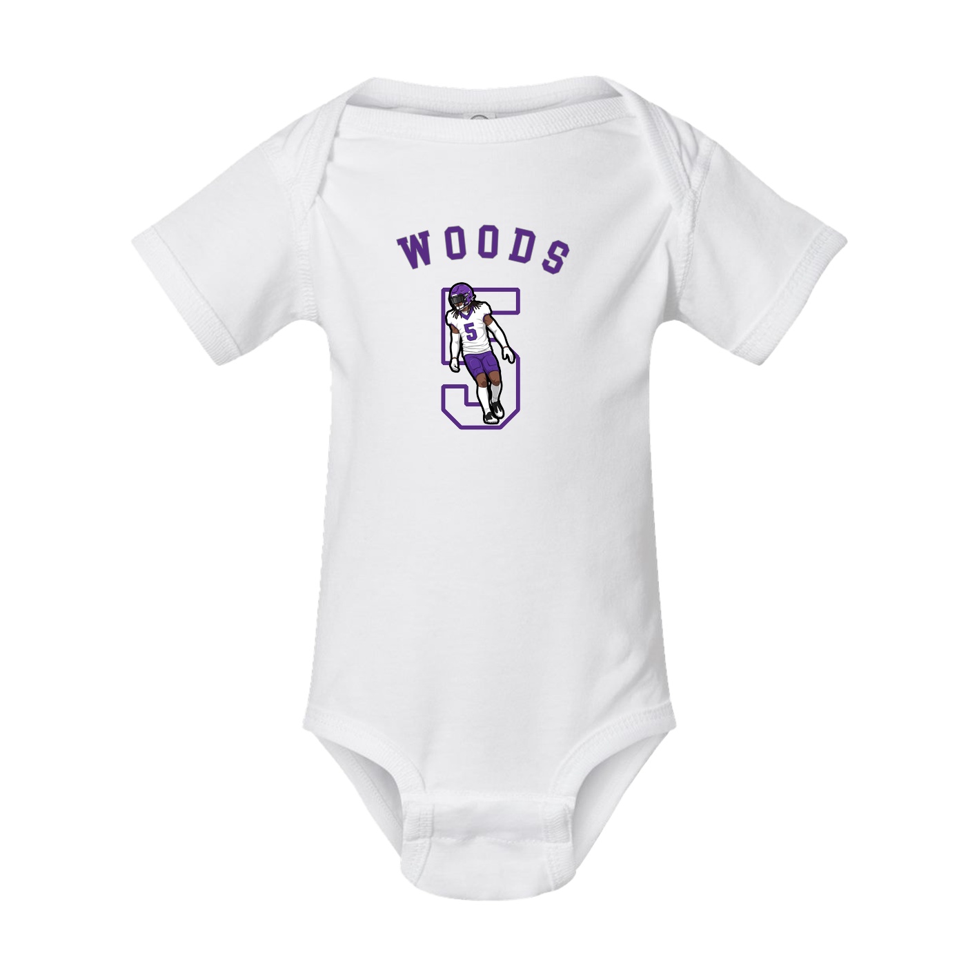Baby Onesie — Shirsey Arch in White