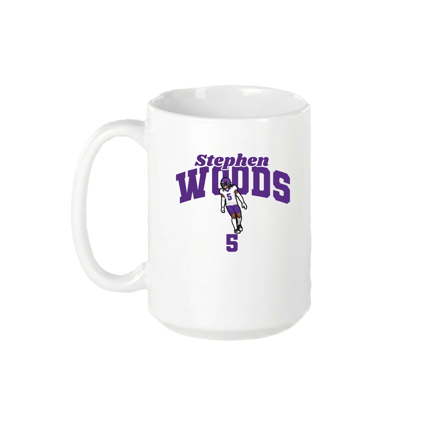 15oz Coffee Mug — Signature Arch in White