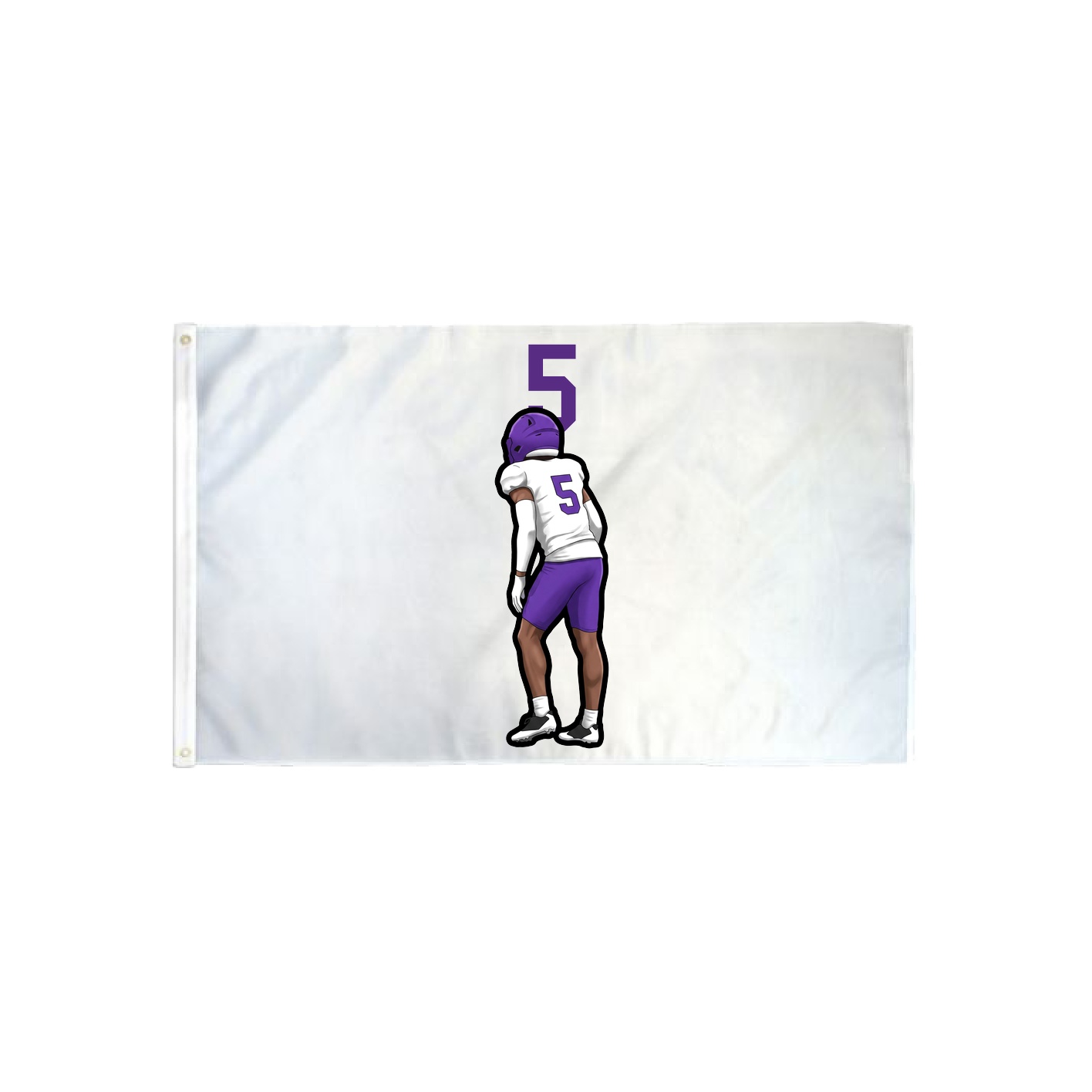 3x5 Flag — Number Top in Classic