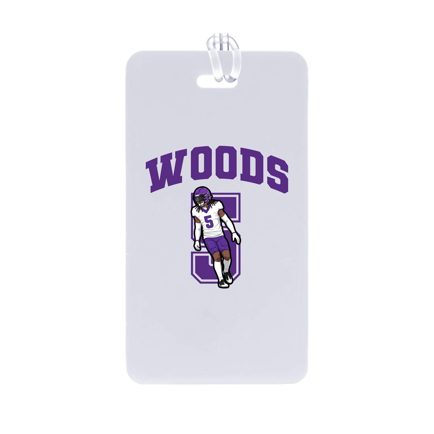 Bag Tag — Number in Classic