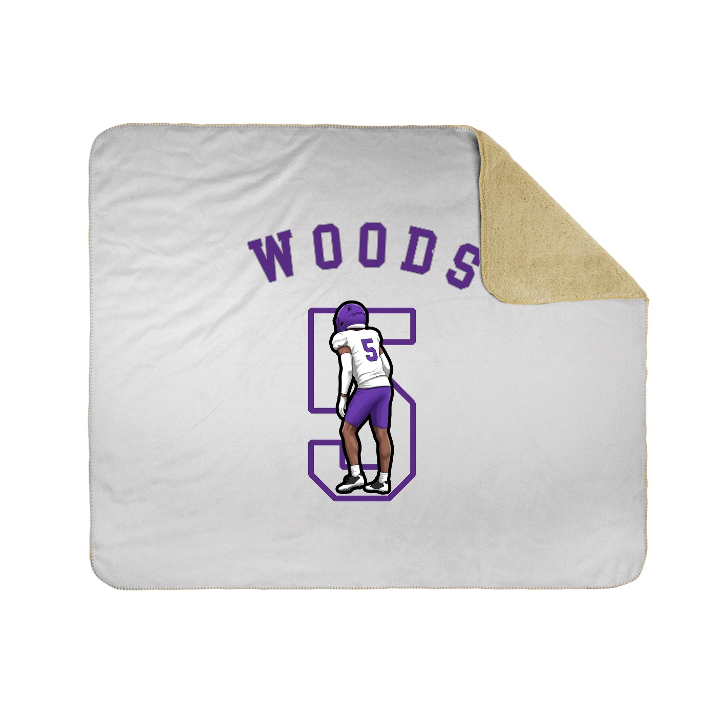 Throw Blanket — Shirsey Arch in White