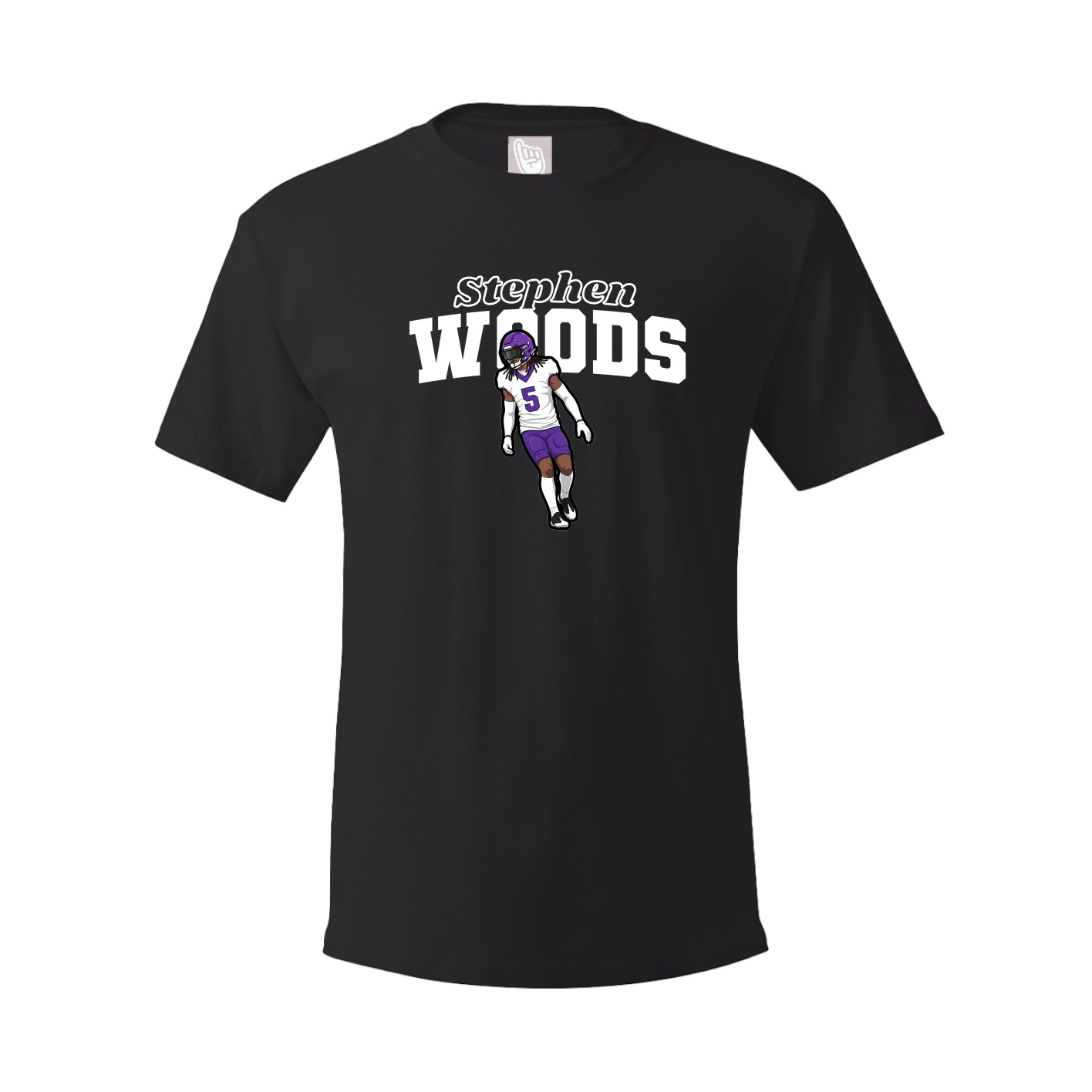 Tee — Name Arch in Black
