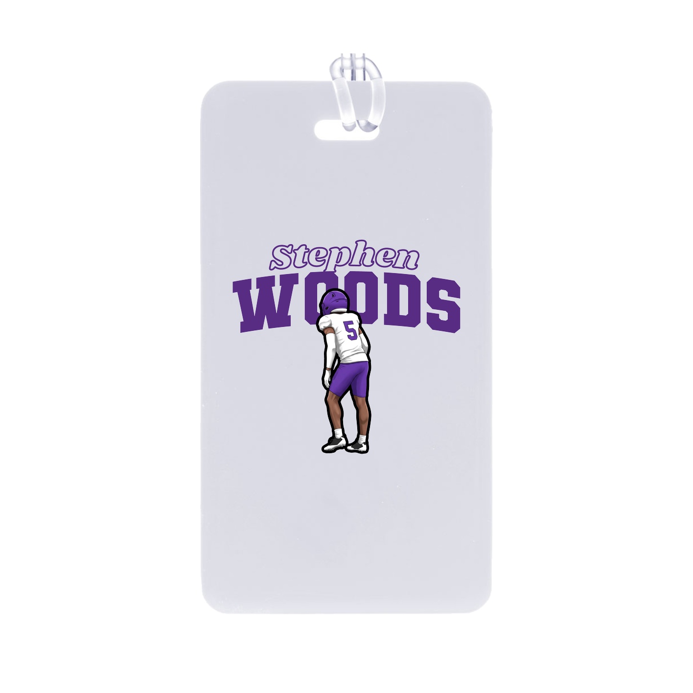 Bag Tag — Name Arch in Classic