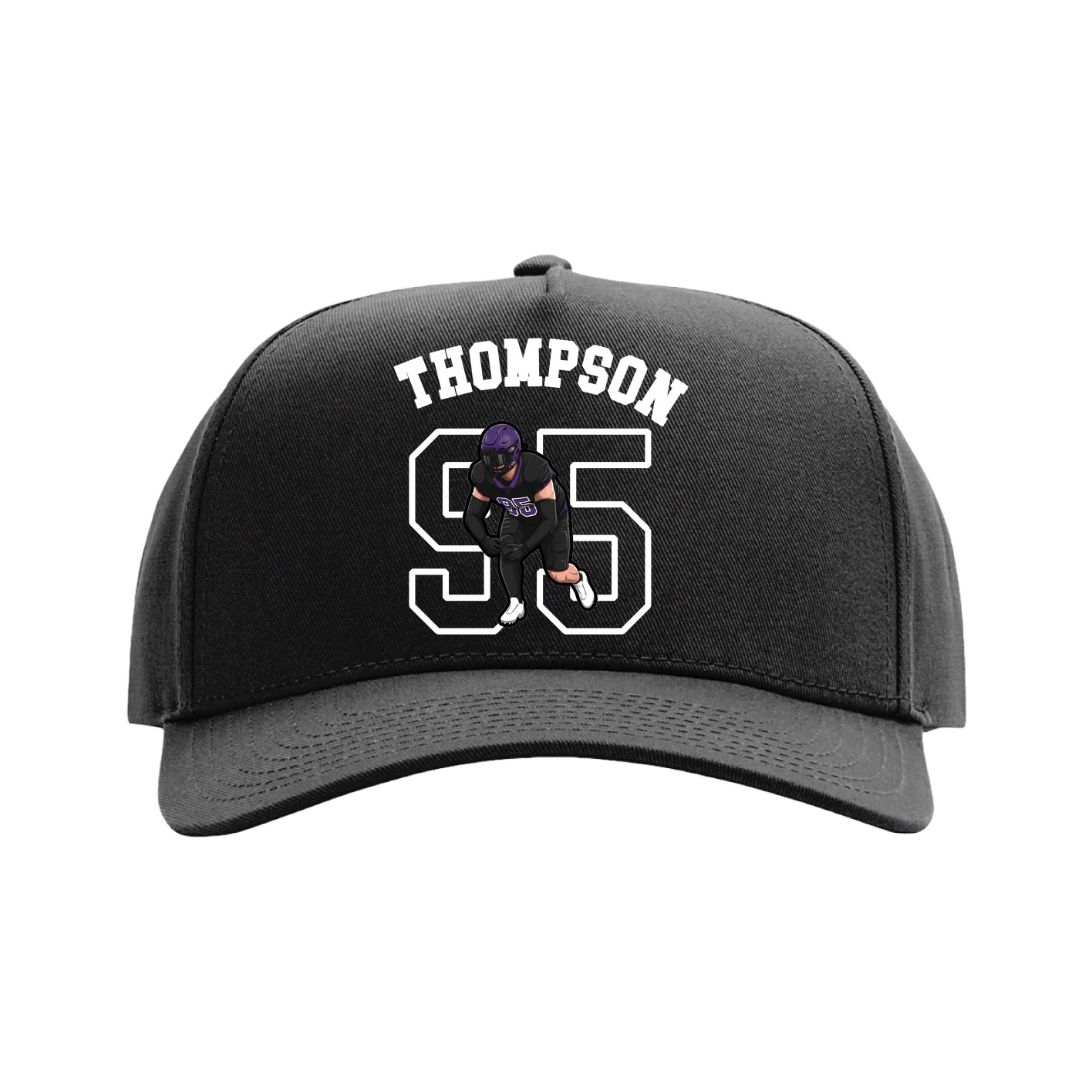 Full Fabric Five-Panel Champ Cap