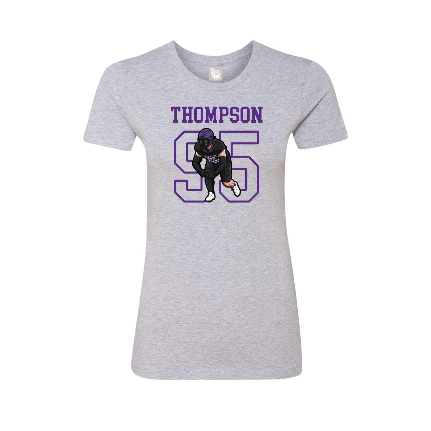Fitted Women's Tee — Shirsey in Grey