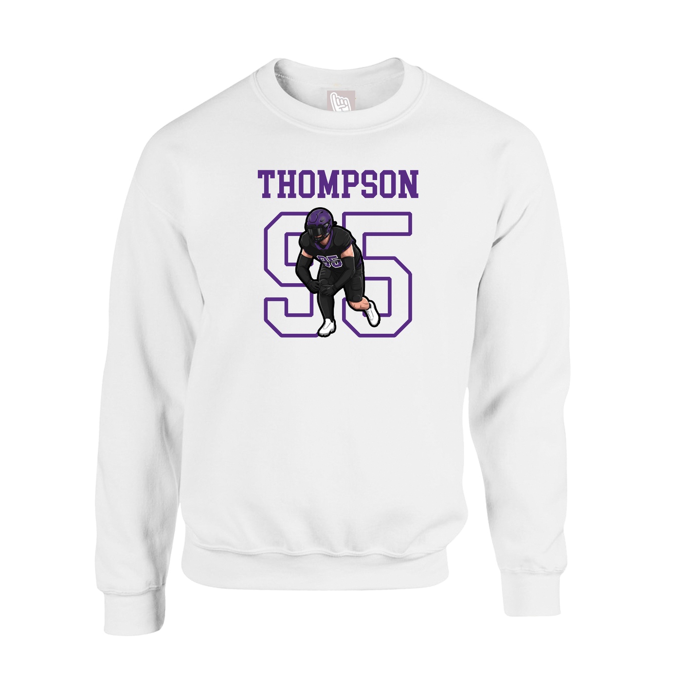 Fleece Crew — Shirsey in White