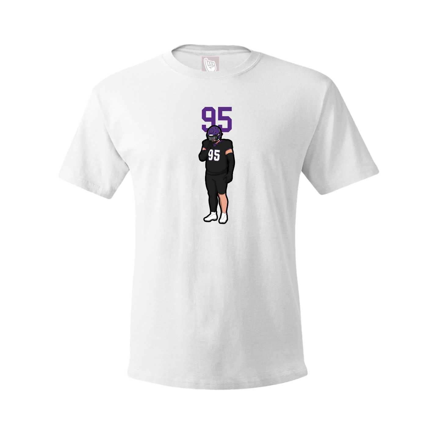 Tee — Number Top in White