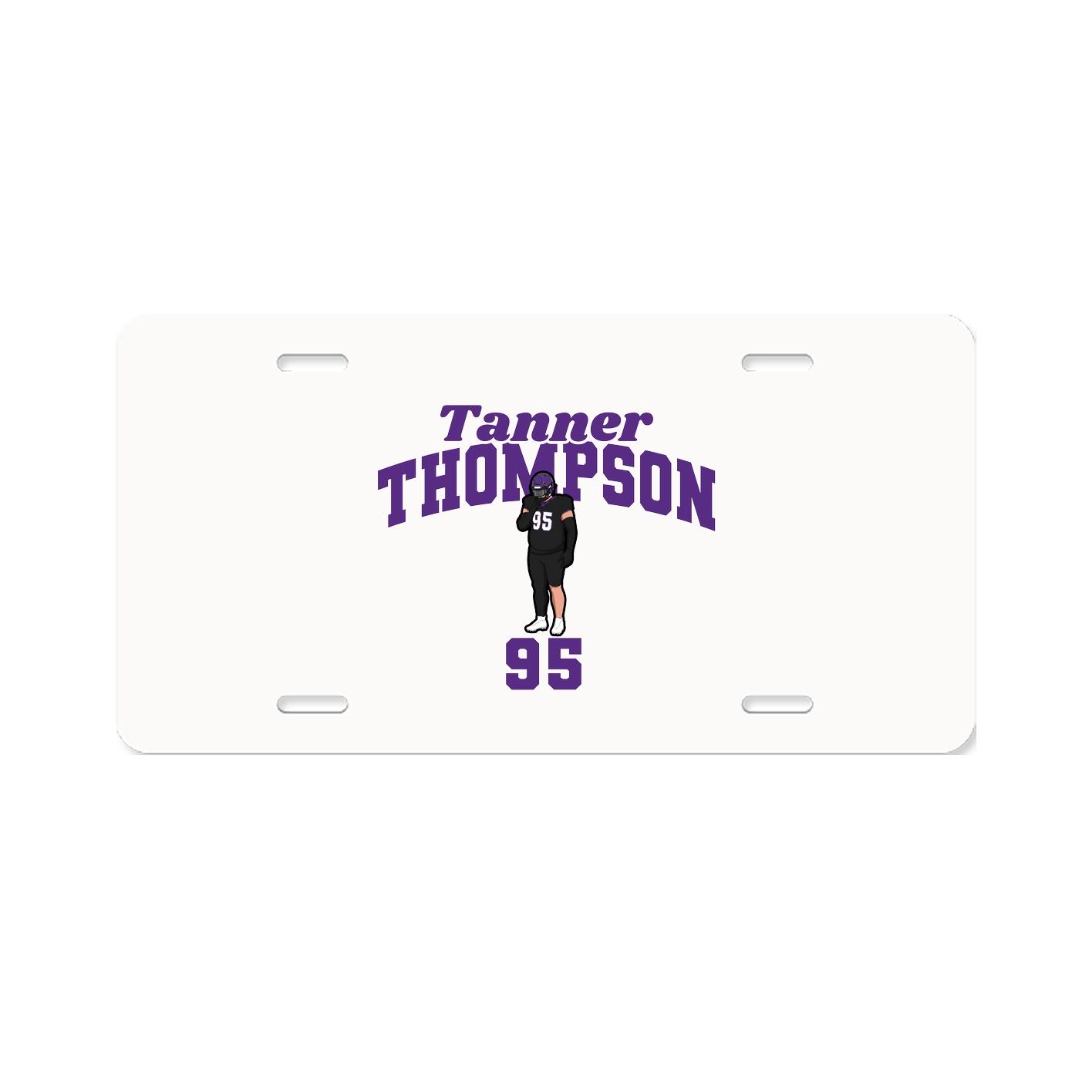 License Plate — Signature Arch in Classic