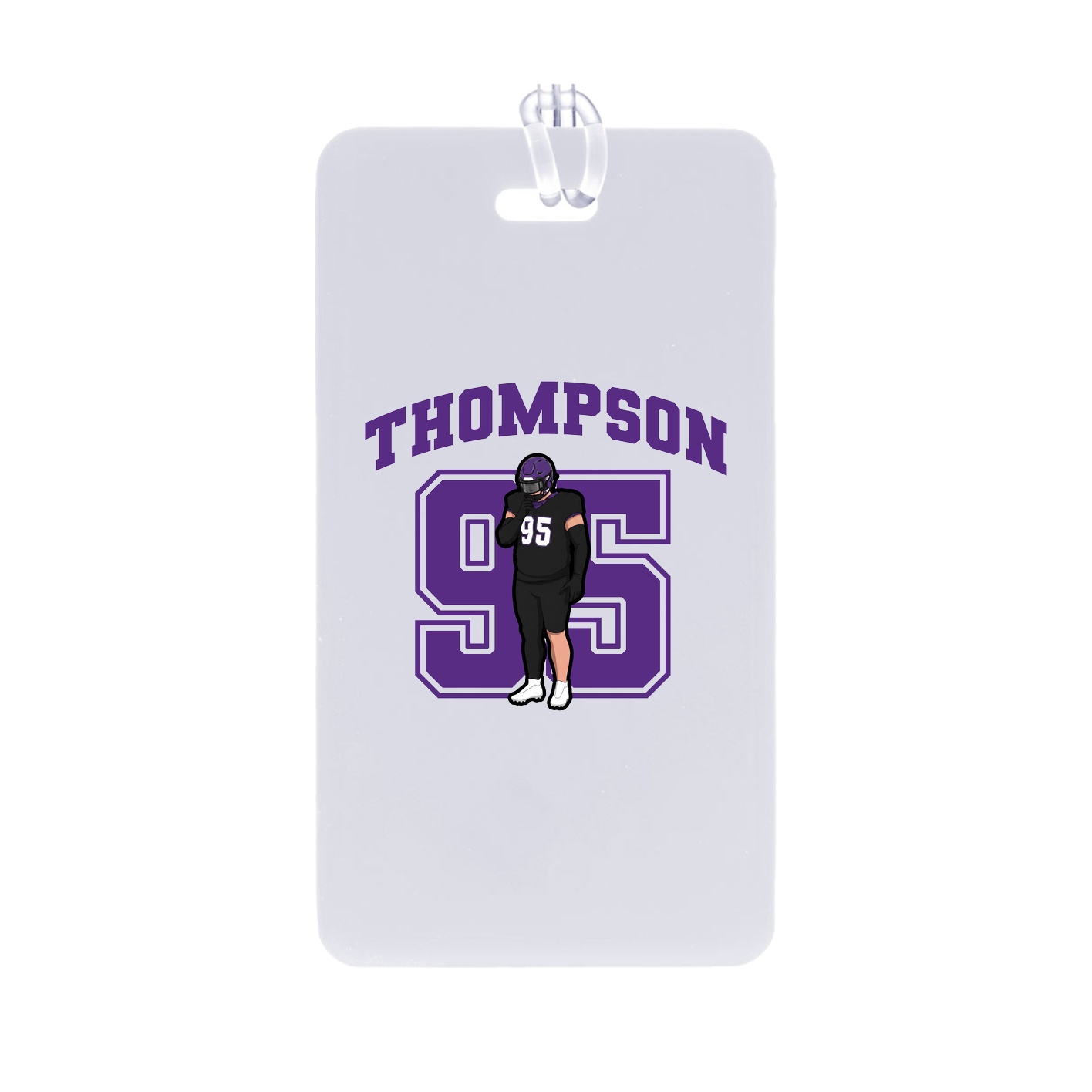 Bag Tag — Number in Classic