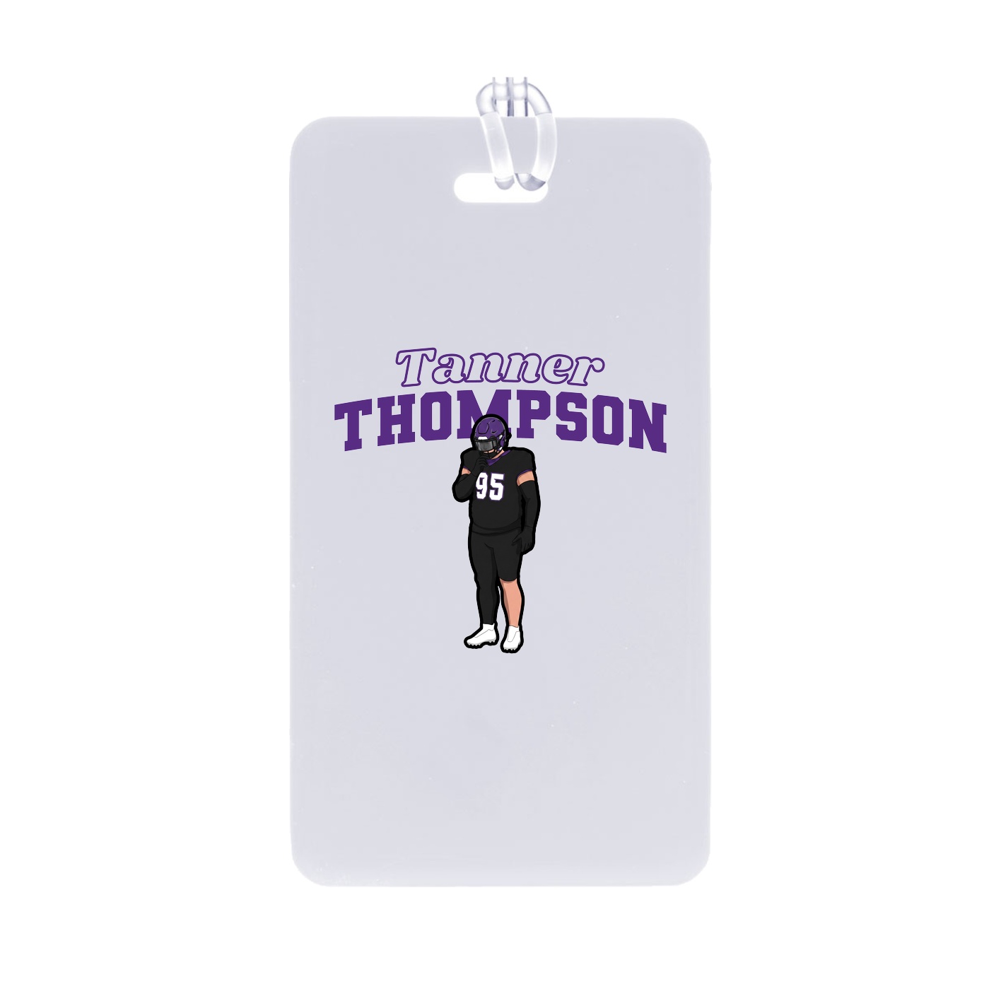 Bag Tag — Name Arch in Classic