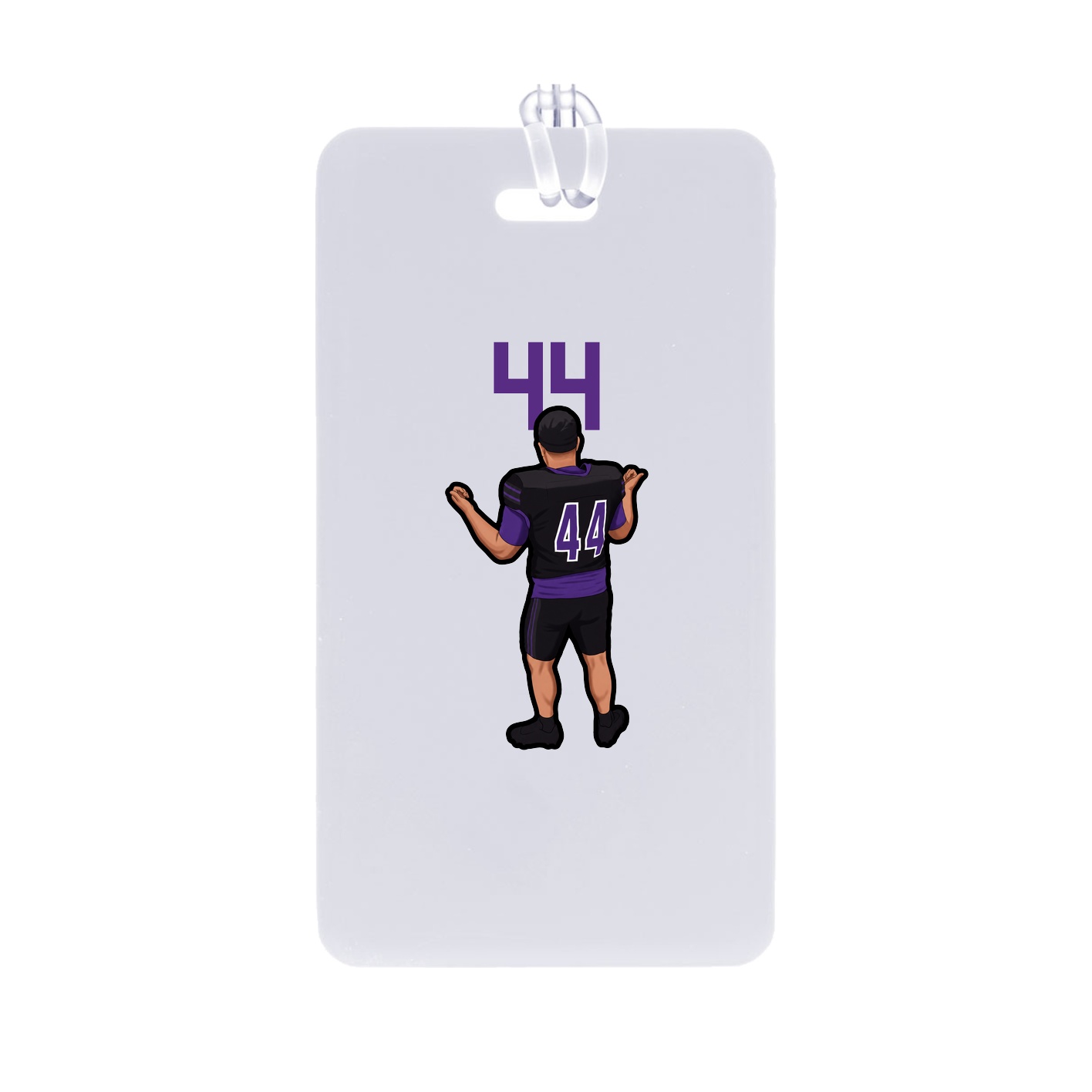 Bag Tag — Number Top in Classic