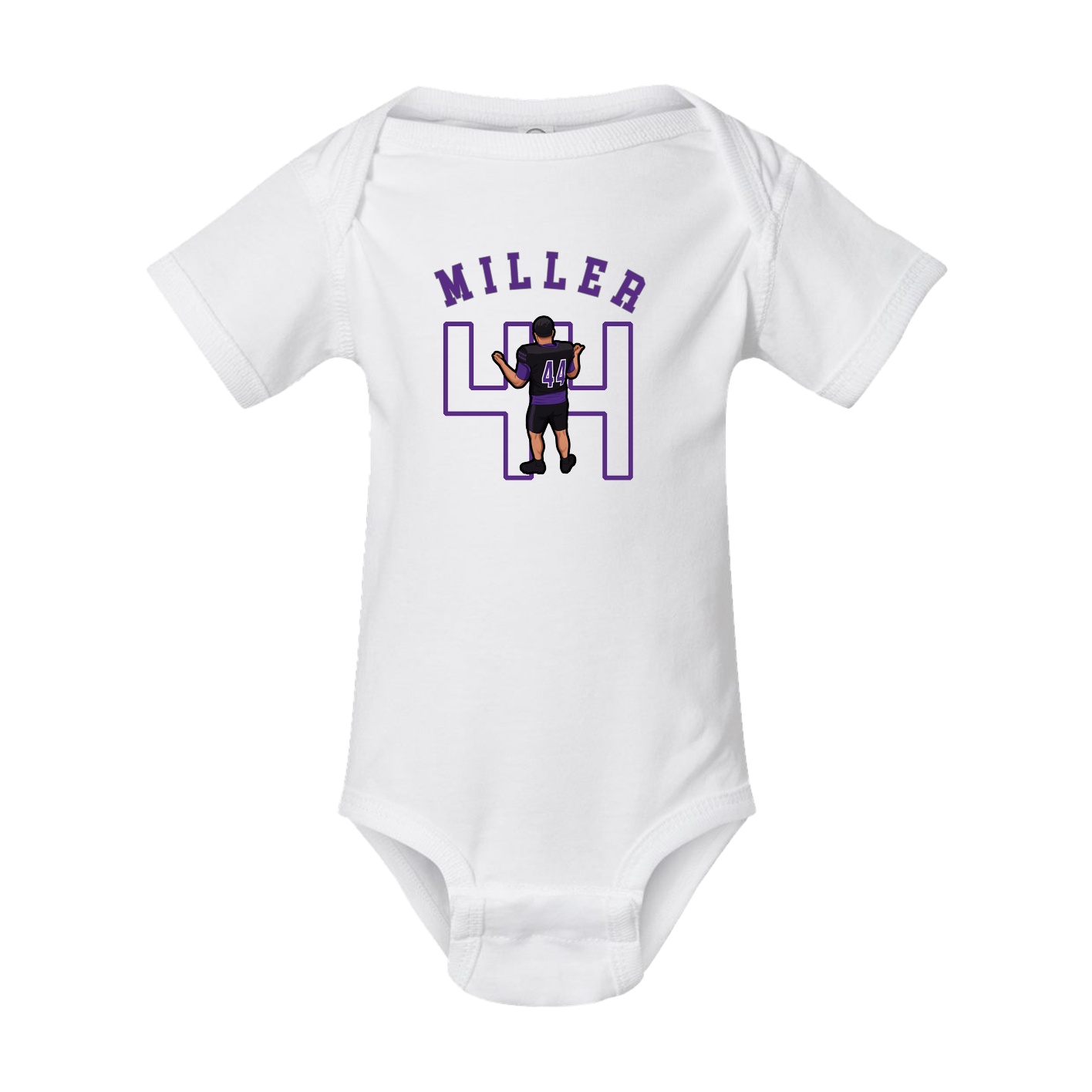 Baby Onesie — Shirsey Arch in White