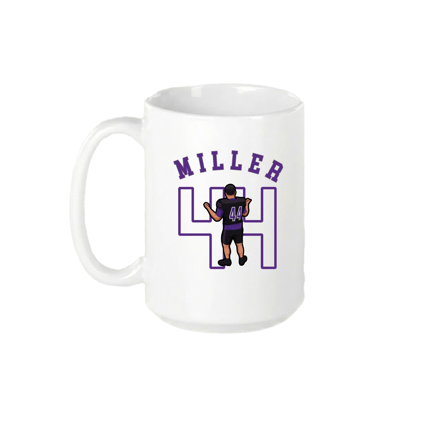 15oz Coffee Mug — Shirsey Arch in White